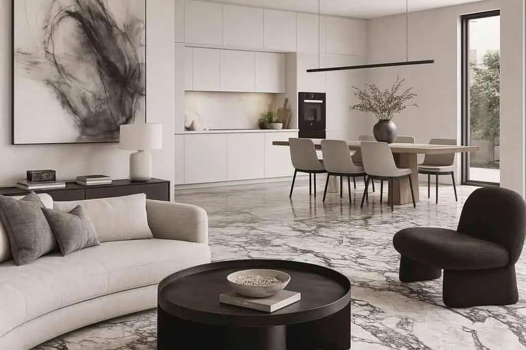 Calacatta Viola Porcelain Flooring