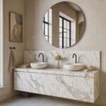 Capraia Breccia Porcelain Bathroom Vanity 