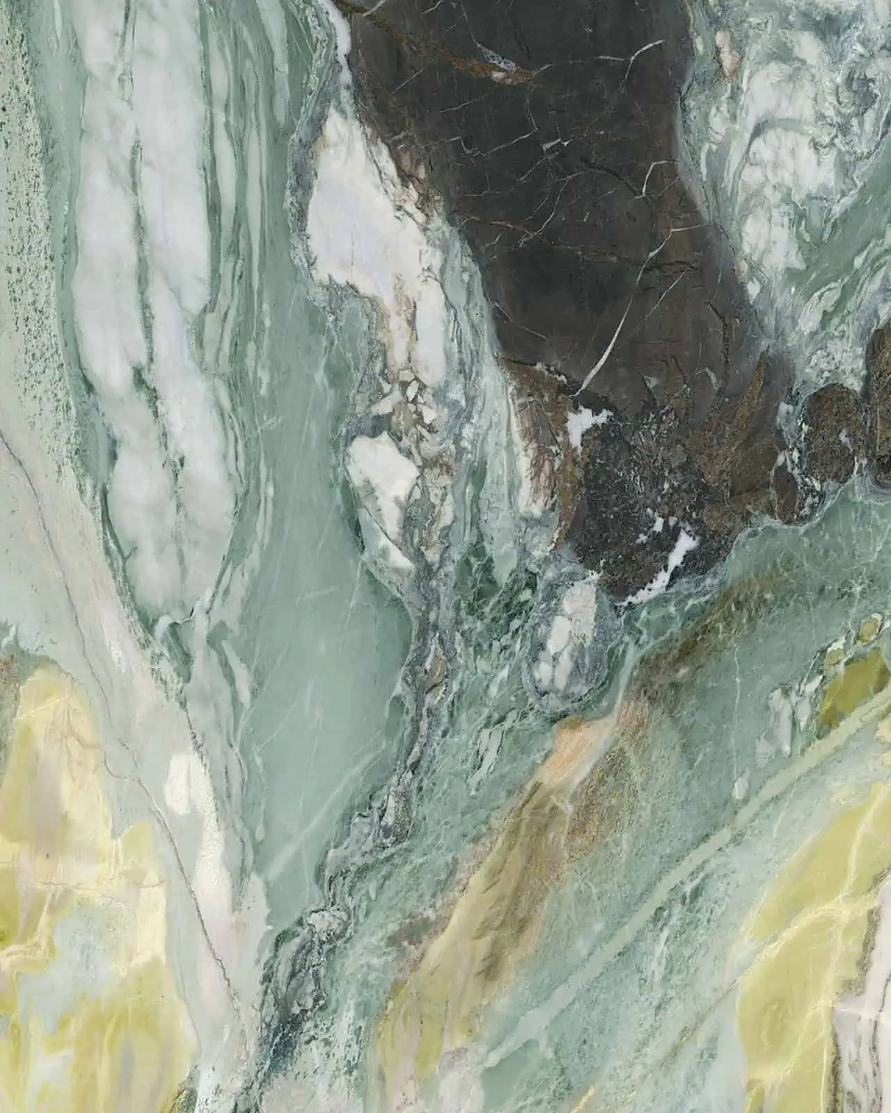 Dreaming Green Porcelain Swatch