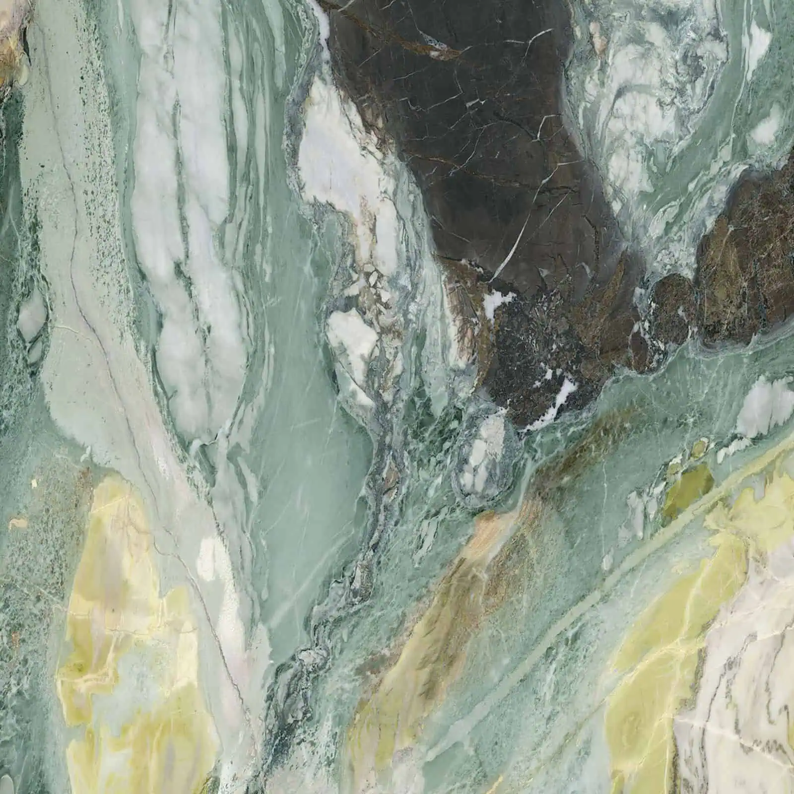 Dreaming Green Porcelain Swatch